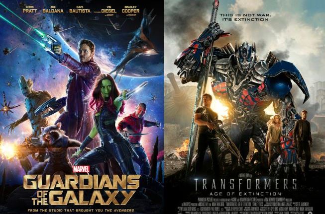 guardians of the galaxy transformers highest top grossing earning movies 2014 2