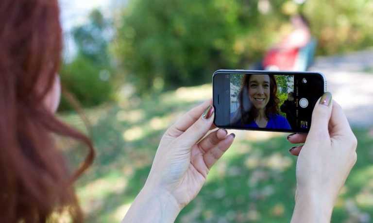 iphone selfie apple patent