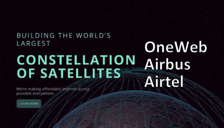 oneweb airtel airbus isro