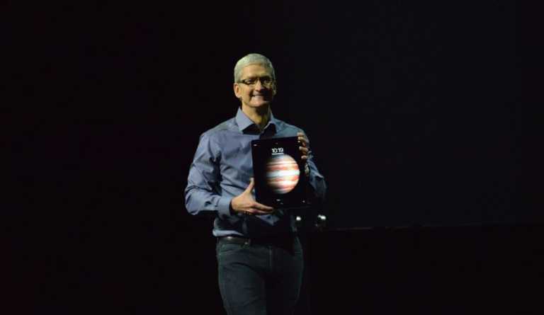 apple iphone 6s live ipad pro tim cook