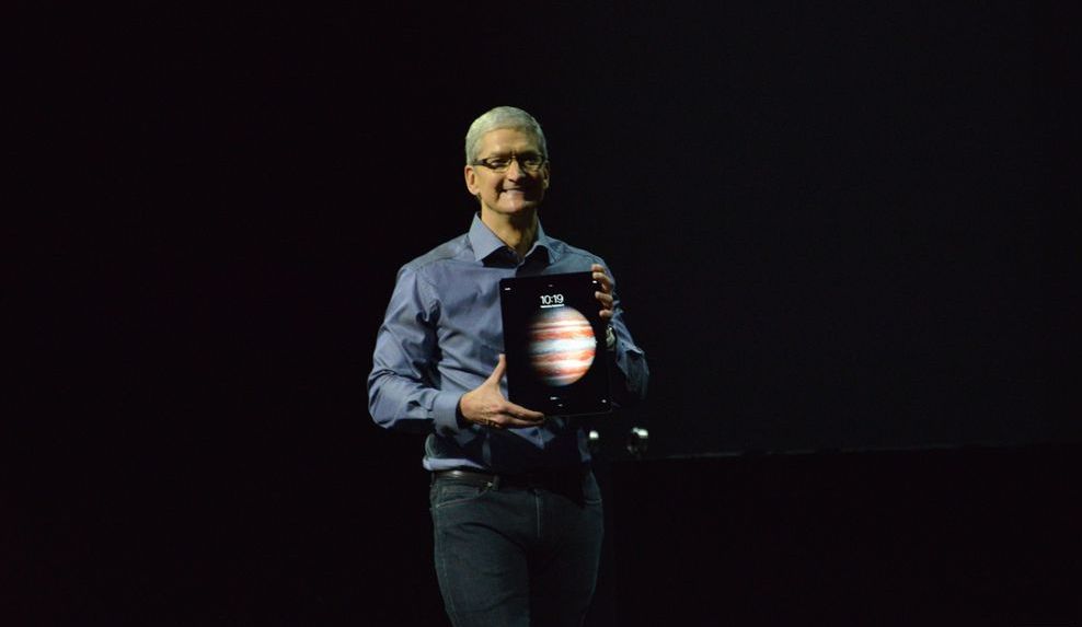 apple iphone 6s live ipad pro tim cook