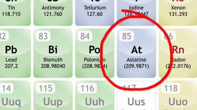 astatine metal
