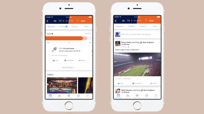 facebook sports stadium