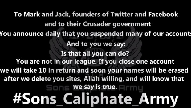 ISIS-Twitter facebook zuckerberg target
