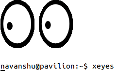 xeyes-QuirkyTerminalTricks
