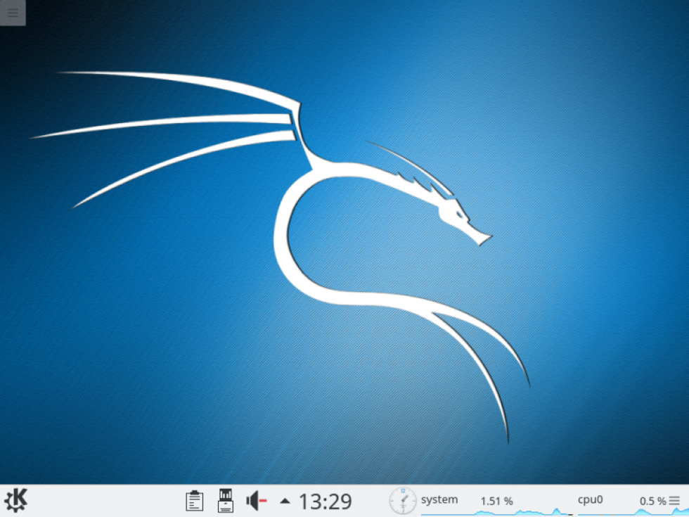 Kali Linux 2016.2 KDE
