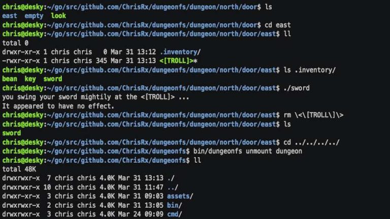 dungeonfs fuse filesystem