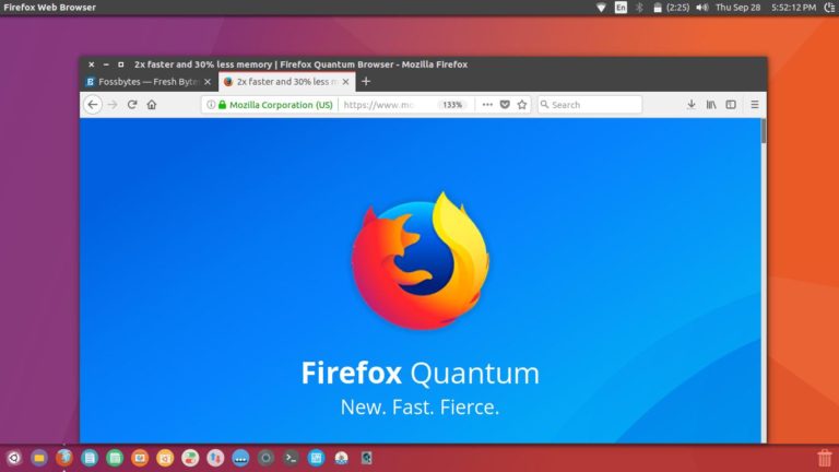 mozilla quantum 1