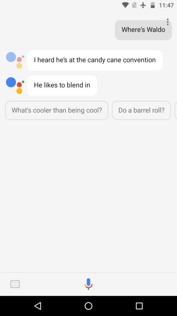 funny google assistant muffin man command
