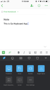 Go Keyboard App