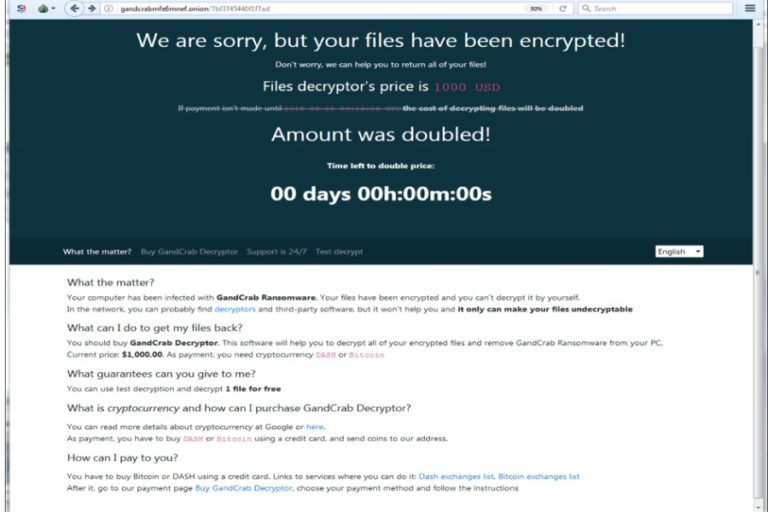gandcrab Ransomware