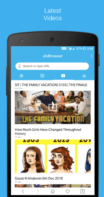 JioBrowser app