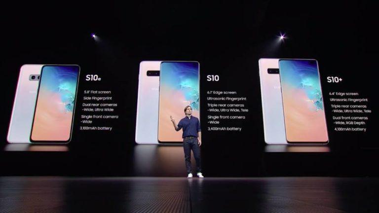 Samsung S10 Cryptocurrency Wallet