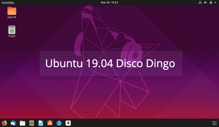 ubuntu 19.04 disco dingo