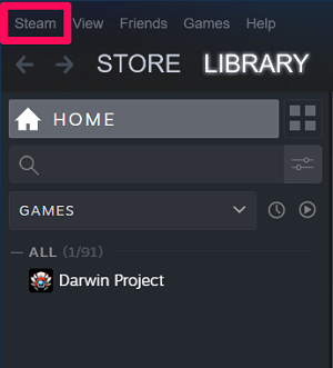 steam menu