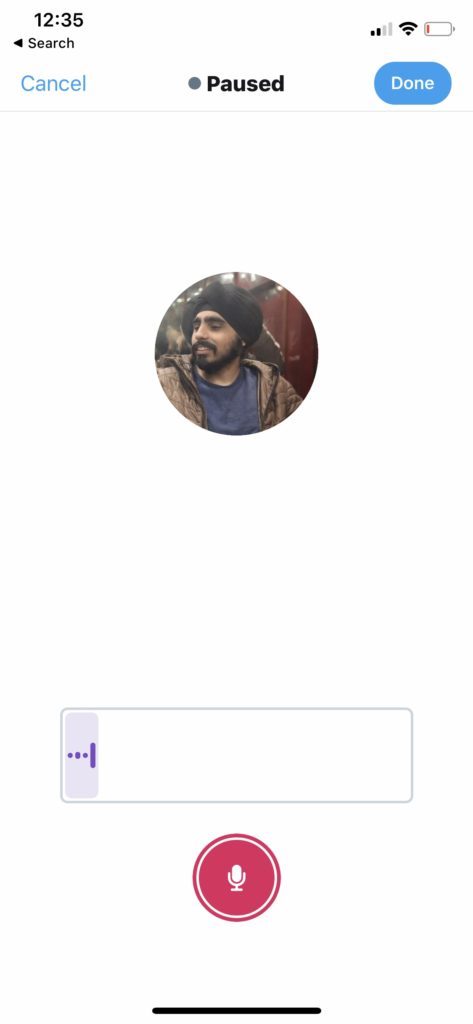 twitter voice tweet 4