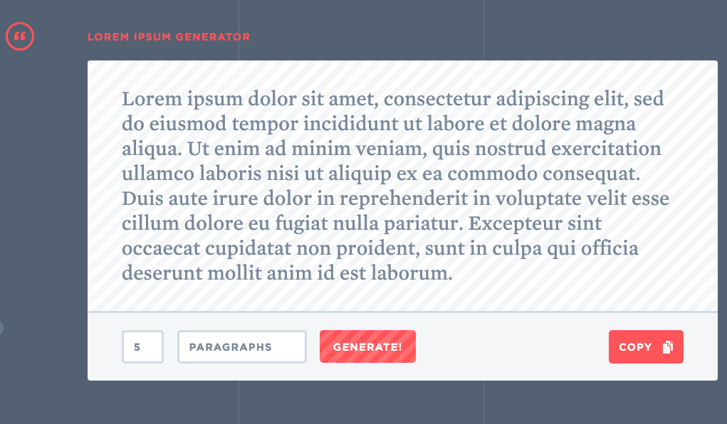 best free lorem ipsum generator online