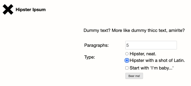 best hipster lorem ipsum generator