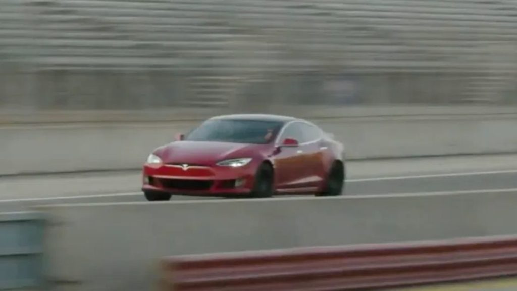 tesla model S plaid prototype testing
