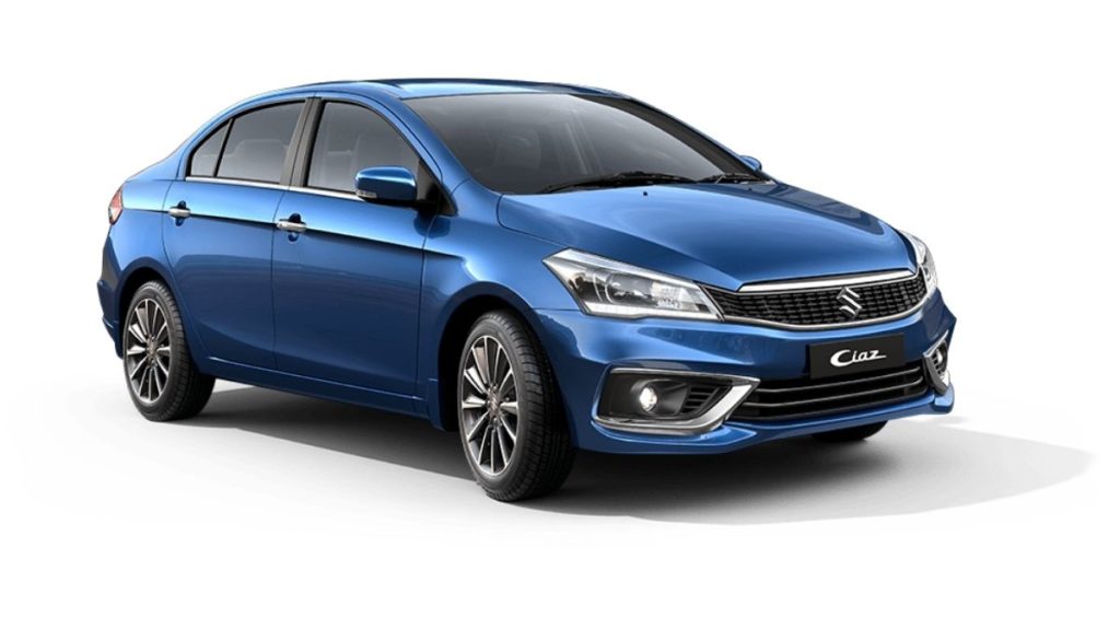 2020 Maruti Suzuki Ciaz best hybrid sedan under 15 lakhs