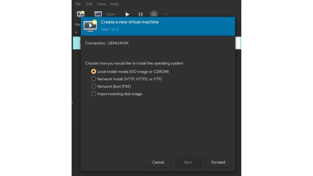 create a new virtual machine Windows 10