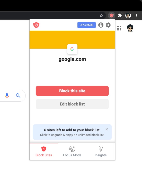 How to use BlockSite Chrome