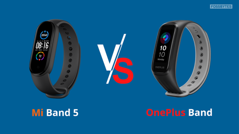 Mi Band 5 vs OnePlus band
