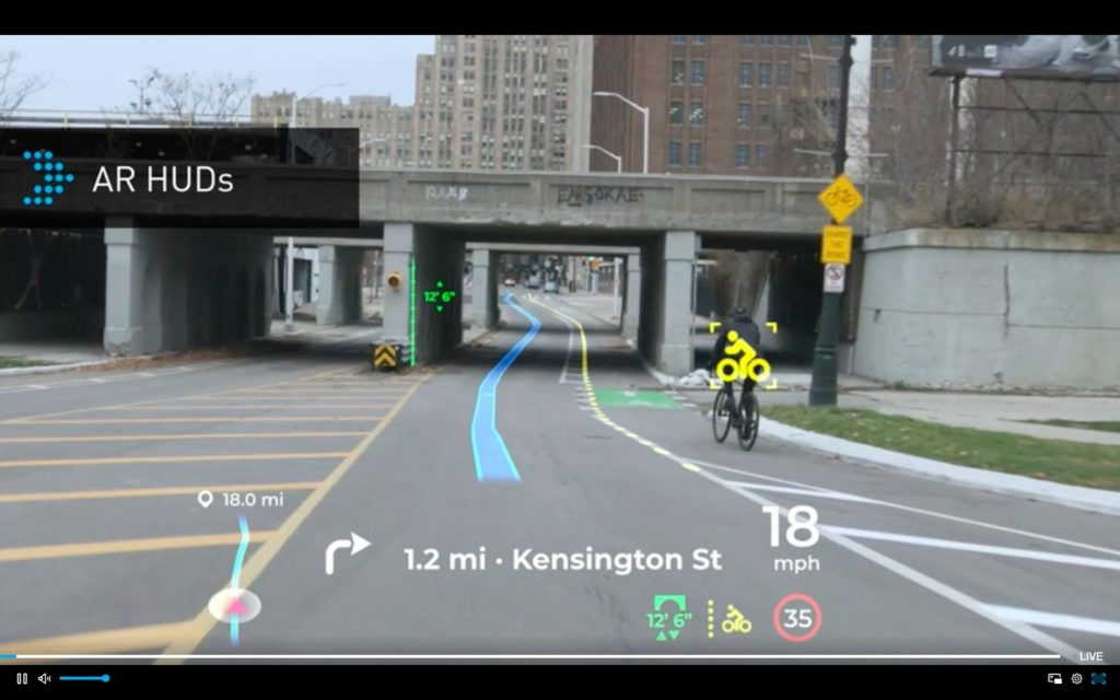 Panasonic HUD at CES 2021