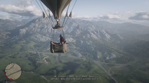 RDR2 Mods - Hot air balloon