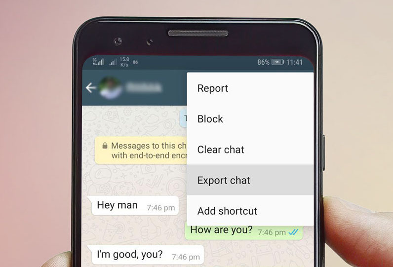 Exporting Chat History