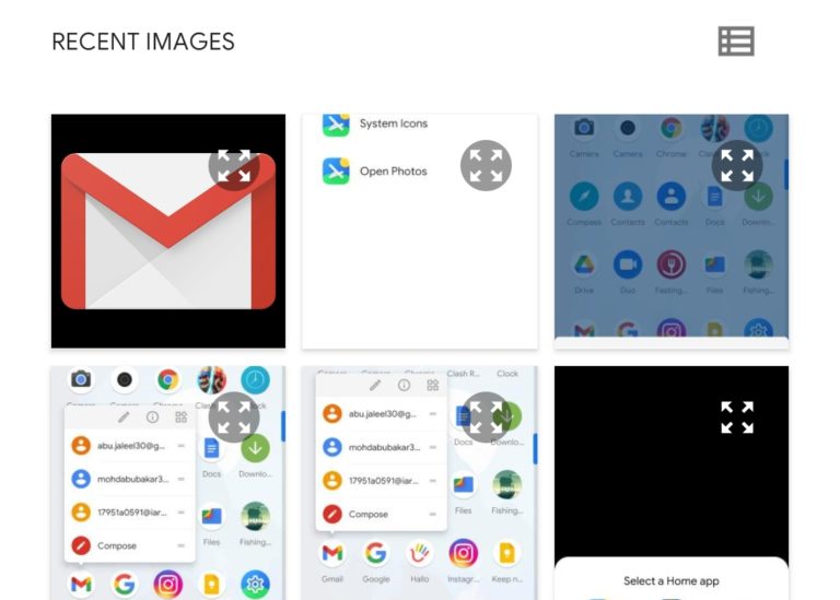 select old gmail icon