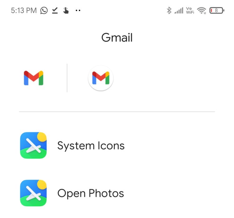 select open photos lawnchair