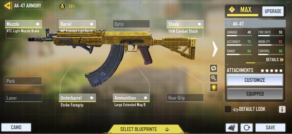 AK47 custom loadout medium range