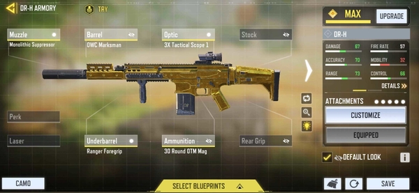 DRH custom loadout long range