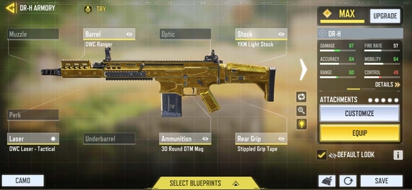 DRH custom loadout mid range