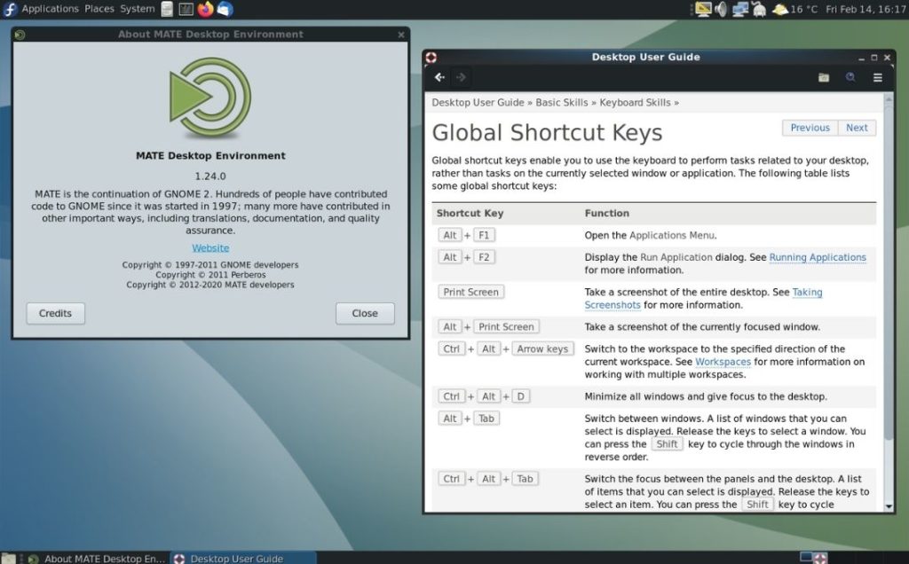 MATE desktop environment