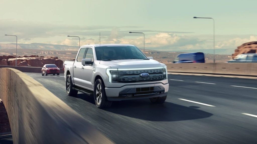 Ford F-150 lightning BlueCruise