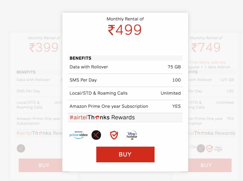 amazon prime video free trial offer with airtel