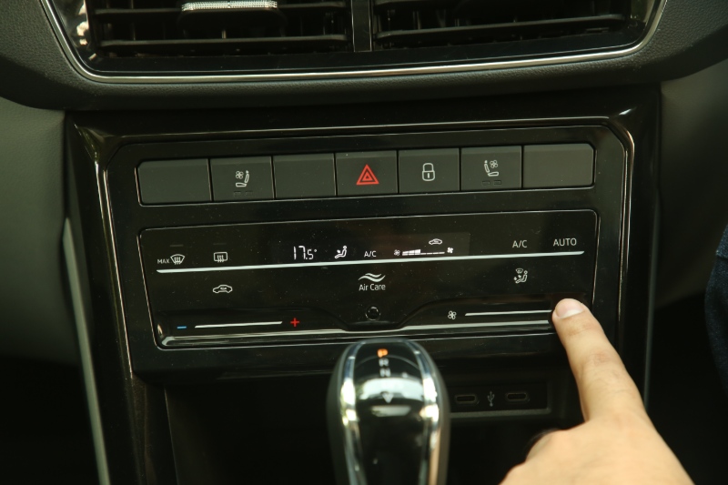 controls and buttons skoda kushaq