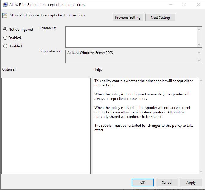 Microsoft Windows vulnerability