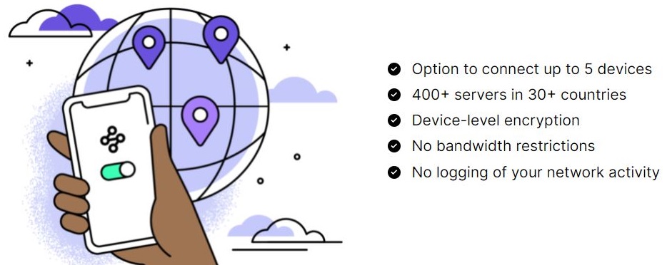 mozilla vpn features