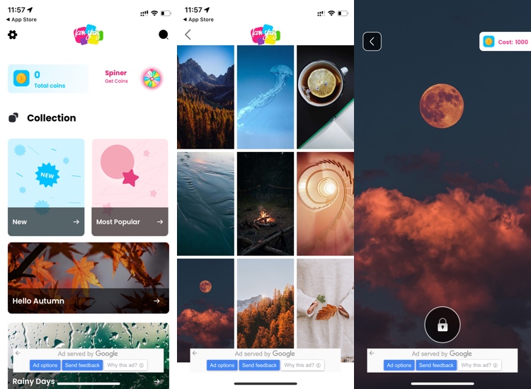 Icon Skins & Themes iPhone wallpaper app