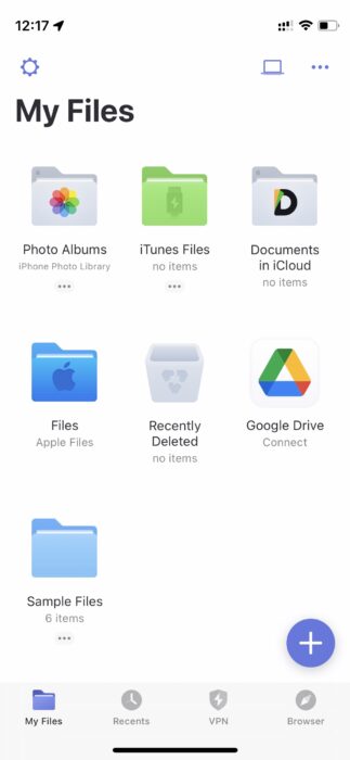 3. Documents by Readdle- best PDF readers for iPhone and iPad