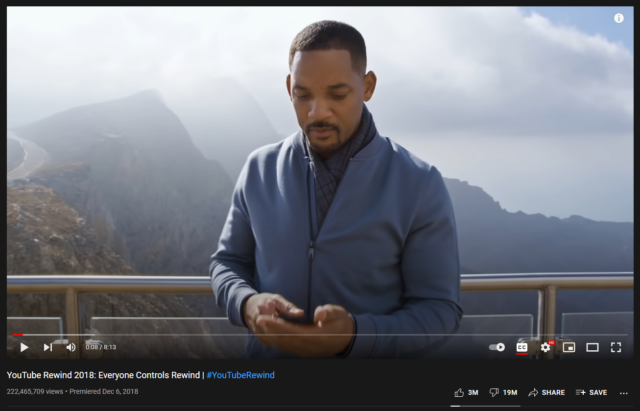 youtube dislike button
