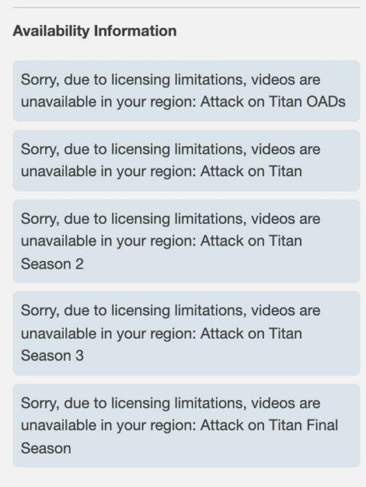 crunchyroll aot not in india