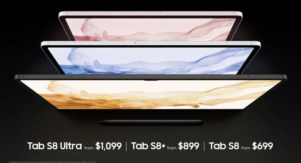 Samsung Galaxy Tab S8 Price