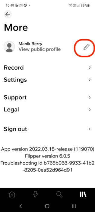 How to change SoundCloud username and profile URL on Android- 3
