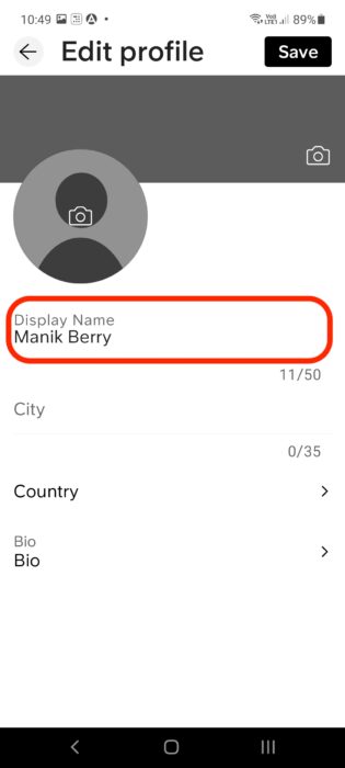 How to change SoundCloud username and profile URL on Android- 4