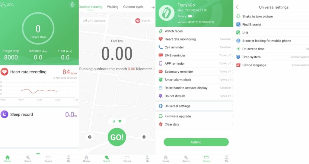 TranyaGO Glory FIt app