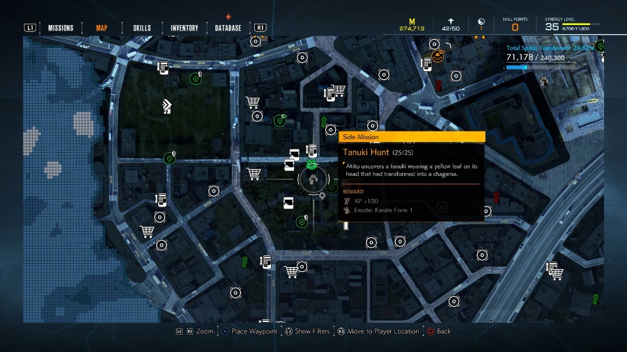 shiroyama shrine tanuki location 1